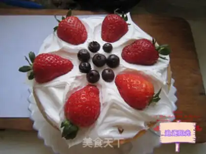 Make Naked cake step 7