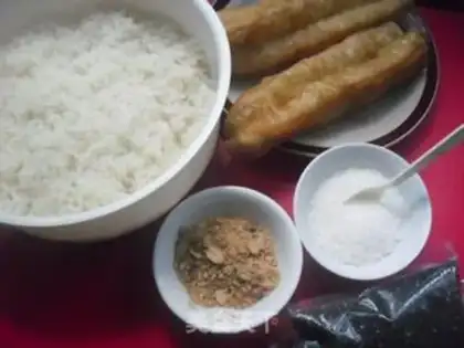 Make Rice buns step 1