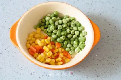 Make Scallops with sweet pea mud step 5