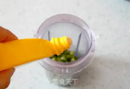 Make Scallops with sweet pea mud step 6