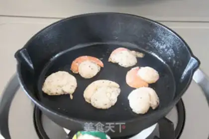 Make Scallops with sweet pea mud step 10