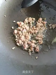 Make Meat pea corn step 1