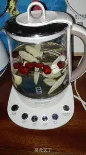 Make Cow and red date tea step 2