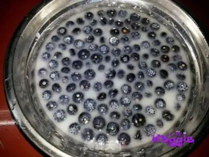 Make Fresh blueberry sauce step 0