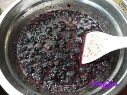 Make Fresh blueberry sauce step 3