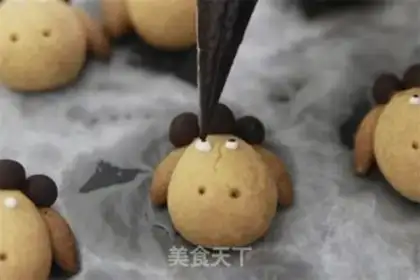 Make Little lamb cookies step 11
