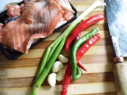 Make Spicy pepper for salmon step 0
