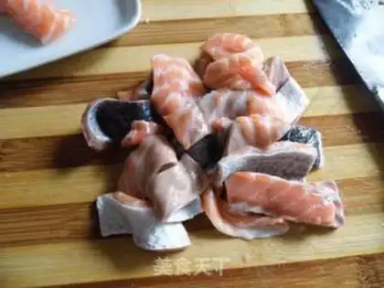 Make Spicy pepper for salmon step 1