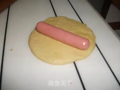 Make Hot dog rolls step 4
