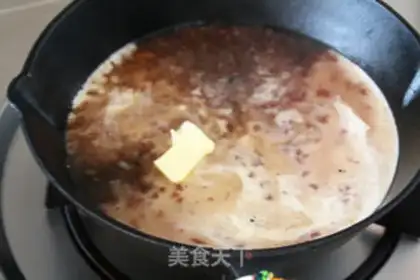 Make Cream-cream cream sauce step 16