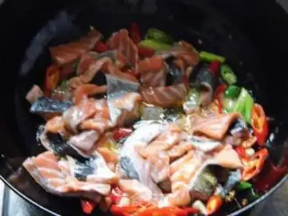 Make Spicy pepper for salmon step 6