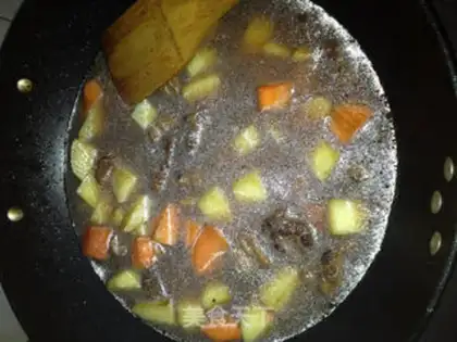 Make Red beef step 4