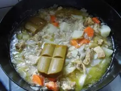 Make Coconut curry chicken step 10