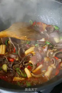 Make Piper pepper with fried chicken step 9