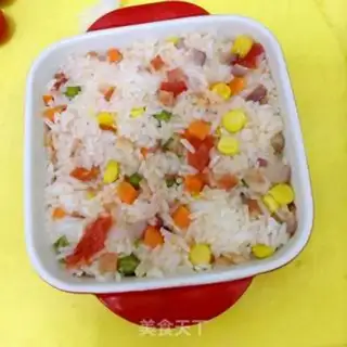 Make Bacon tomato rice step 4