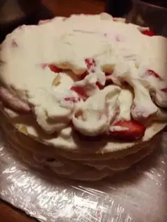 Make Strawberry lasagna step 8