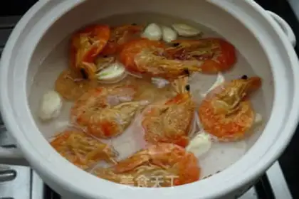 Make Shrimp drys pumpkins step 3