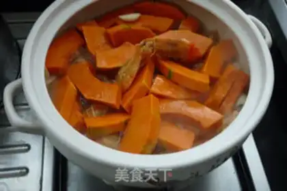 Make Shrimp drys pumpkins step 5