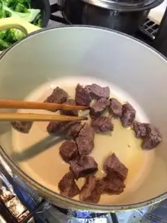 Make Beef curry step 1