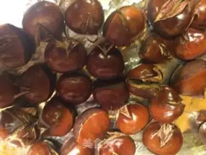 Make Sugar roasted chestnuts step 7