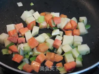 Make The chicken dingsh and the pumpkin step 3