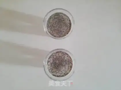 Make Black sesame cheese pudding step 9