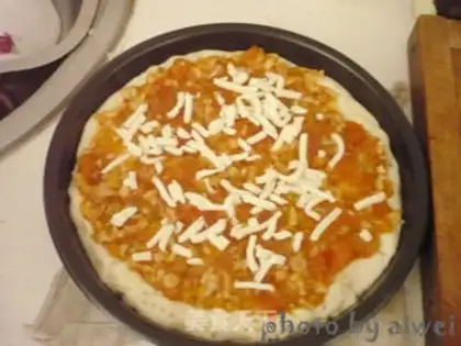 Make Bacon pizza step 13