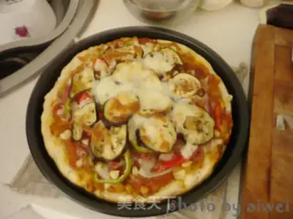 Make Bacon pizza step 17
