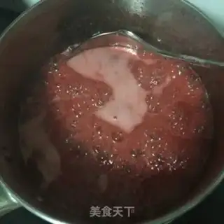 Make Strawberry sauce step 4