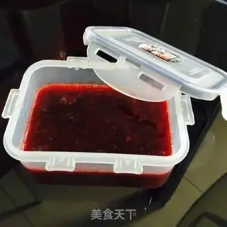 Make Strawberry sauce step 6