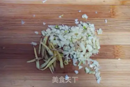 Make Korean seafood pan step 2