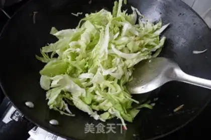 Make Beef with cabbage step 3