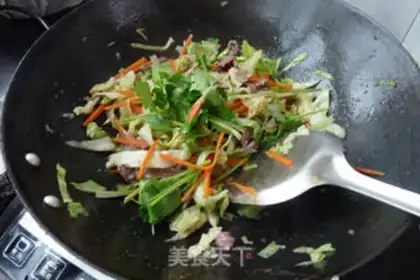 Make Beef with cabbage step 7