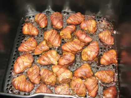 Make Air-cooked chicken heart step 6