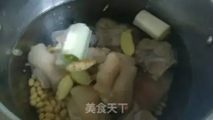 Make Soybeans hoove soup step 3