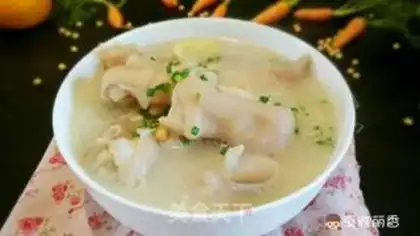 Make Soybeans hoove soup step 5