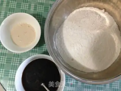 Make Red sugar and rice step 0