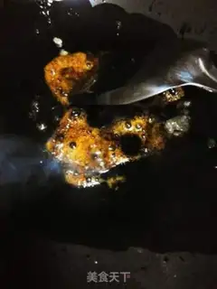Make Red burning pig hoof step 3