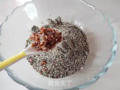 Make Cinnamon sesame soup step 3
