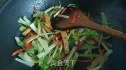 Make Cream peppers dry step 3