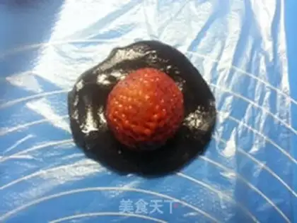Make Strawberry Dafu step 3