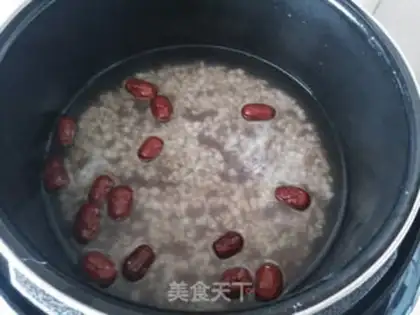 Make Red bean rice soup step 3