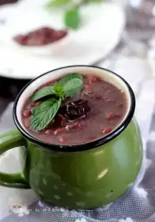 Make Red bean rice soup step 5