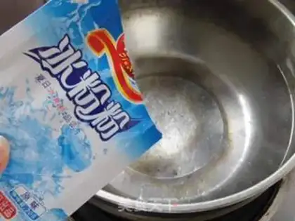 Make Red sugar ice powder step 4