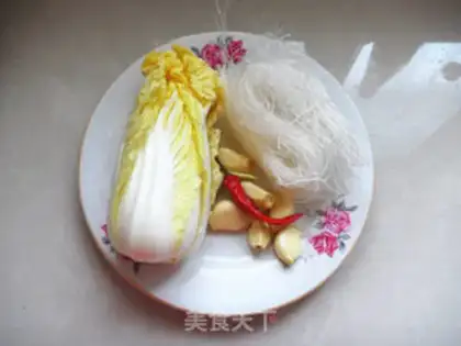 Make Garlic fans steaming doll food step 0