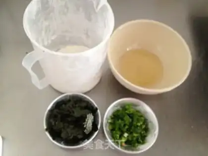 Make Onion seaweed crackers step 2
