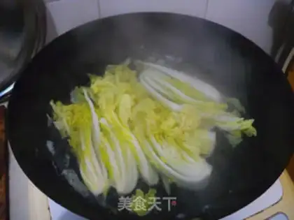 Make Garlic fans steaming doll food step 4