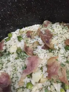 Make Sausage rice step 10