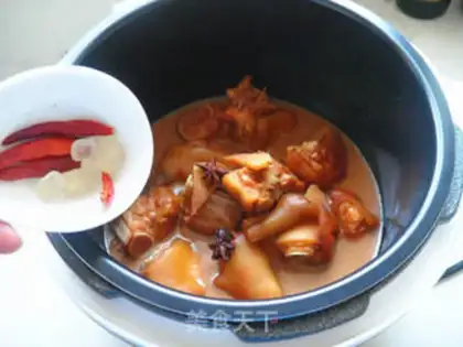 Make Garlic fans steaming doll food step 8