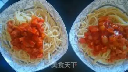 Make Ham pasta step 4